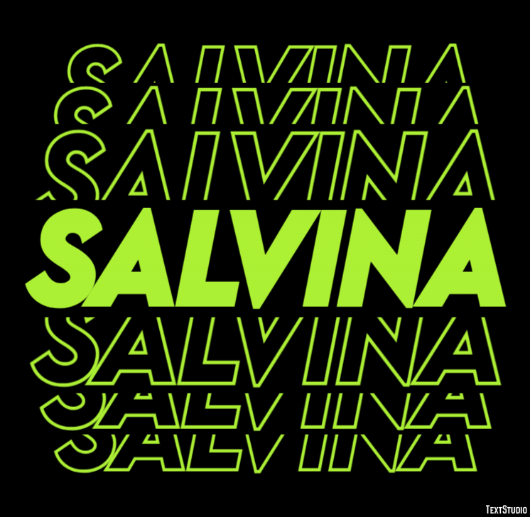 Salvina Effetto testo