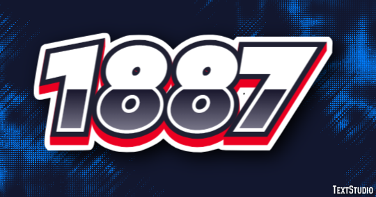 1887 テキスト効果