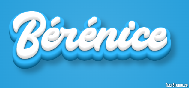 Bérénice Text Effect