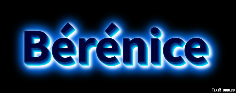 Bérénice Text Effect