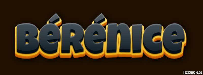 Bérénice Text Effect