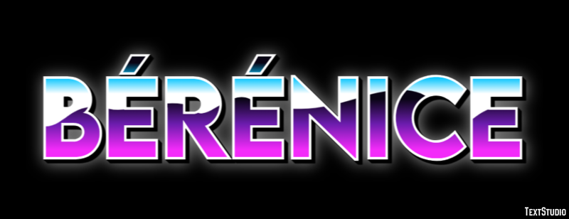 Bérénice Text Effect
