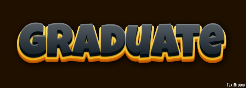 Graduate Text Effect