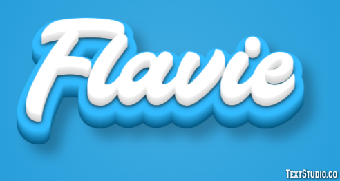Flavie Texteffekt