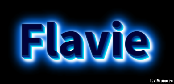 Flavie Texteffekt