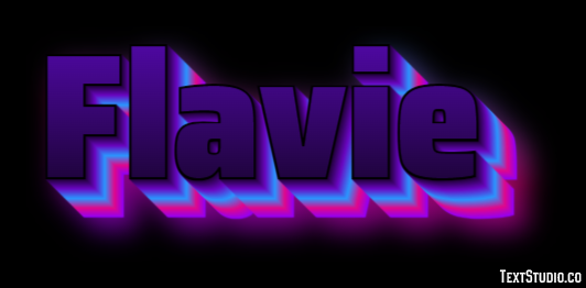 Flavie Texteffekt