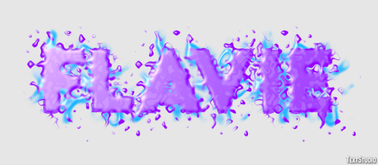 Flavie Texteffekt