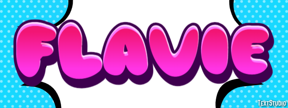 Flavie Text Effect