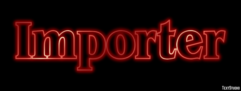 Importer Effet de texte