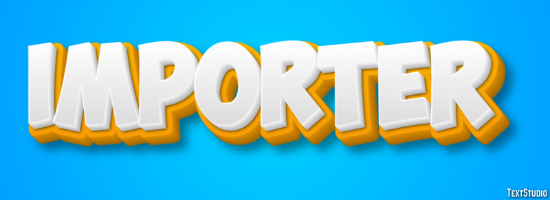 Importer Effet de texte