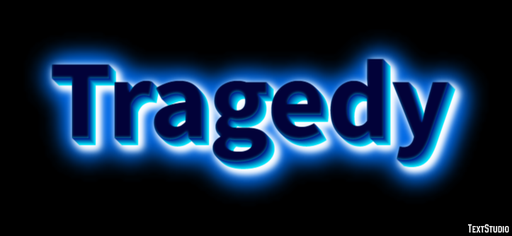 Tragedy Text Effect