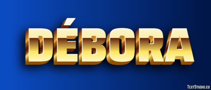 Débora Text Effect