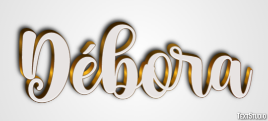 Débora Text Effect