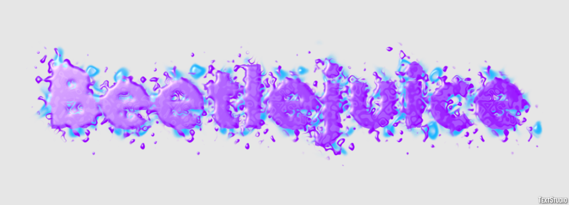 Beetlejuice Text effect