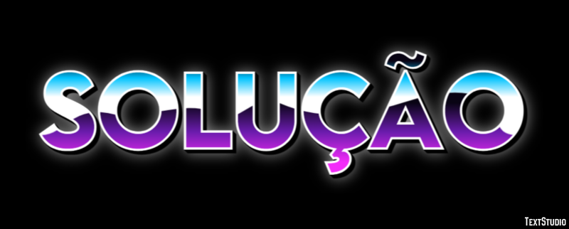 Solução Tekst effect