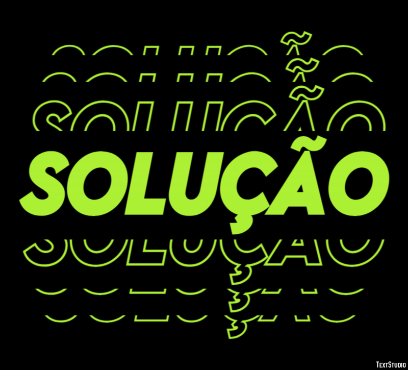Solução Text Effect
