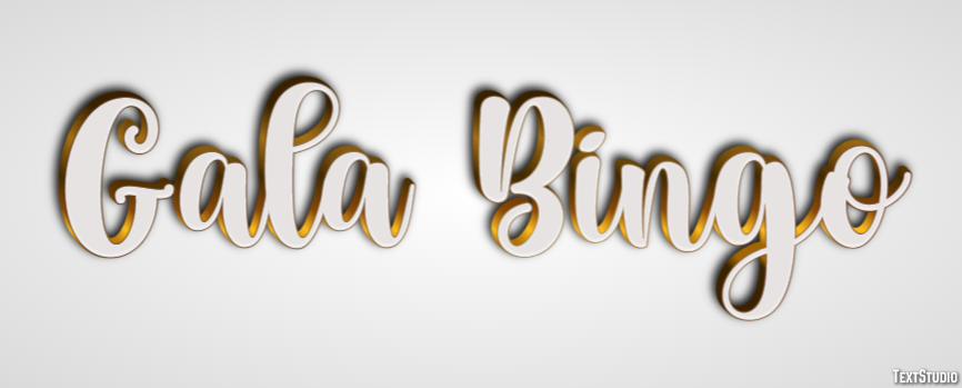 Gala Bingo Effetto testo
