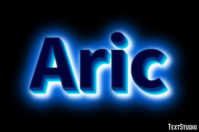 Aric Efekt tekstowy