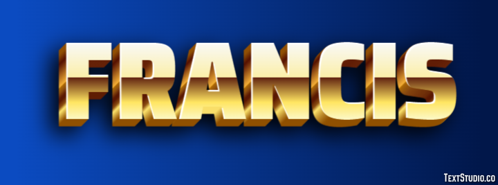 Francis Text Effect