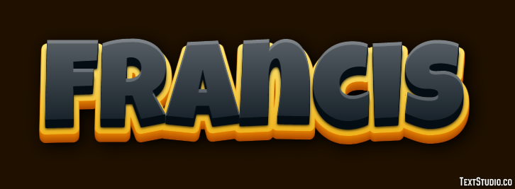 Francis Text Effect