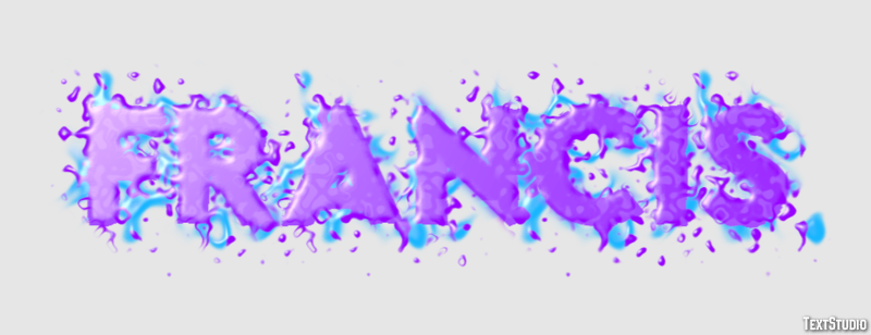Francis Text Effect