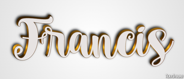 Francis Text Effect