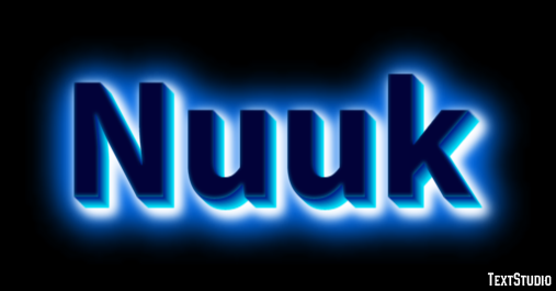 Nuuk Efeito de texto