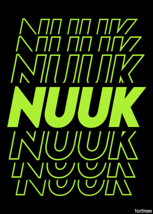 Nuuk Efekt tekstowy