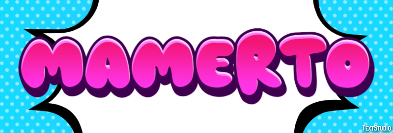 Mamerto Efecto de texto