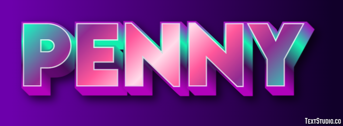 Penny Text Effect