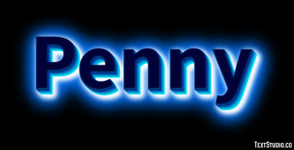 Penny Text Effect