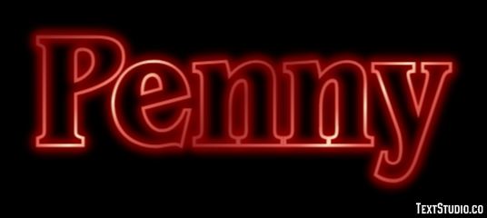 Penny Efekt tekstowy