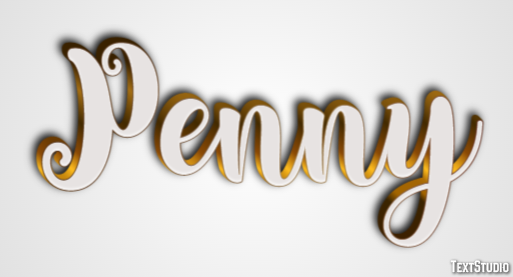 Penny Text Effect