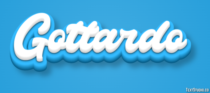 Gottardo Effetto testo