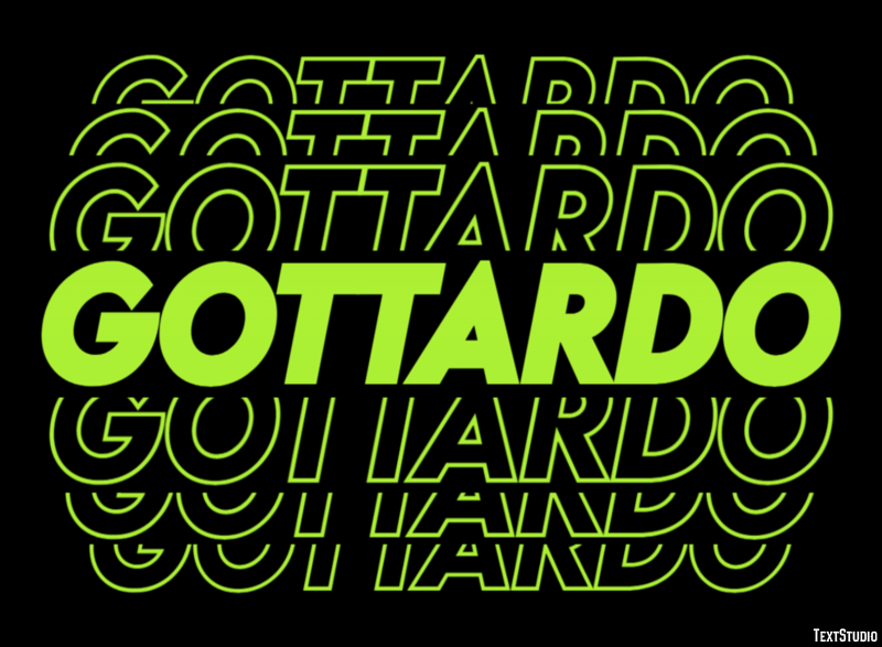 Gottardo Effetto testo