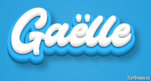 Gaëlle Text Effect