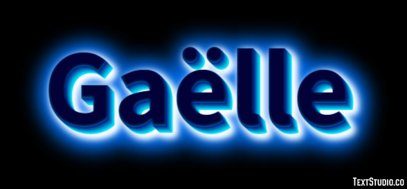 Gaëlle Text Effect