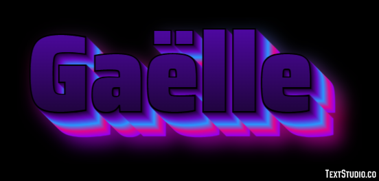 Gaëlle Text Effect
