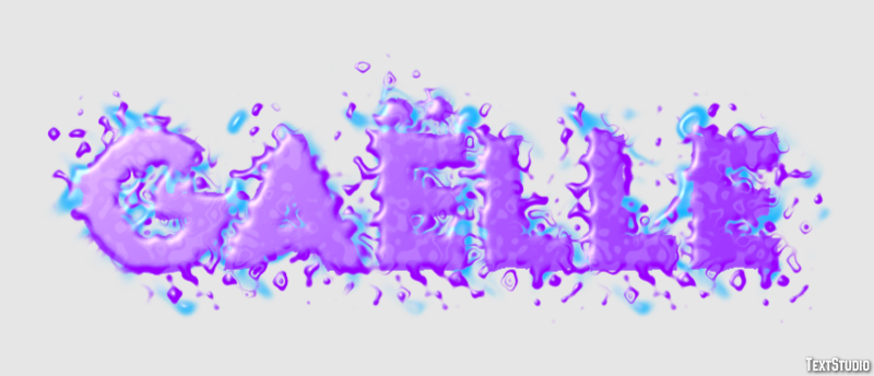 Gaëlle Text Effect