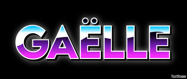 Gaëlle Text Effect