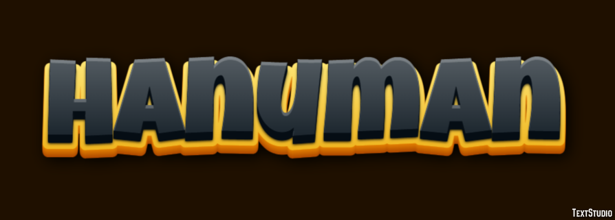 Hanuman Tekst Effect