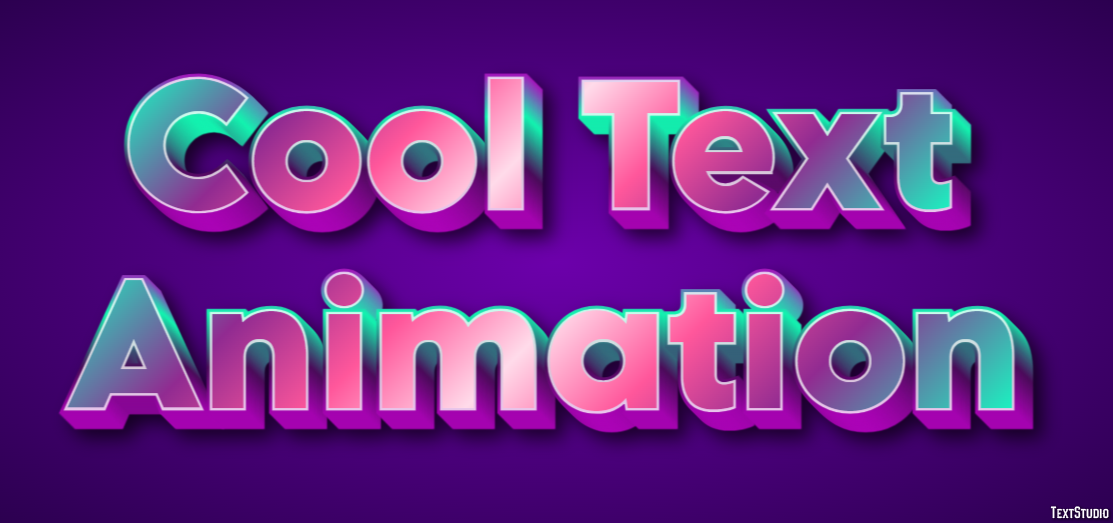 Cool Text Animation Efecto de Texto