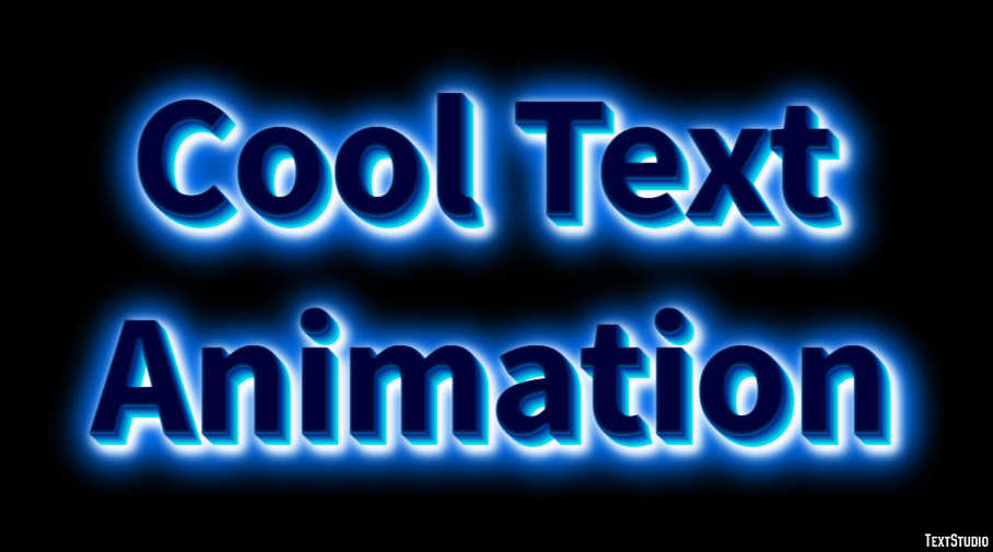 Cool Text Animation Text Effect