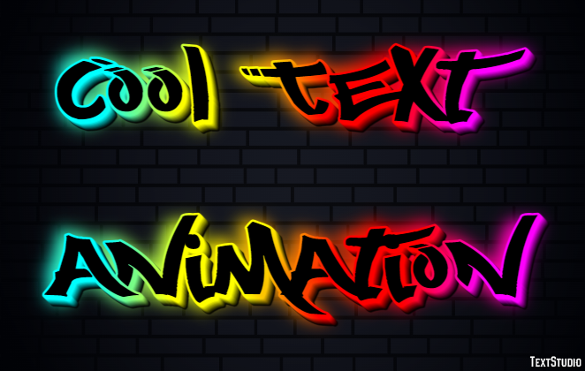 Cool Text Animation Texteffekt