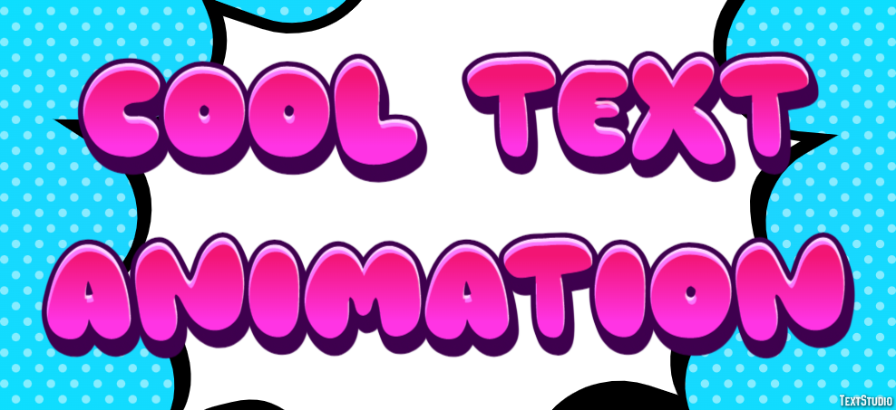 Cool Text Animation Texteffekt