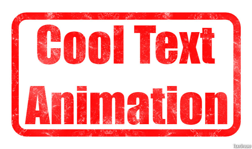 Cool Text Animation Efeito do texto