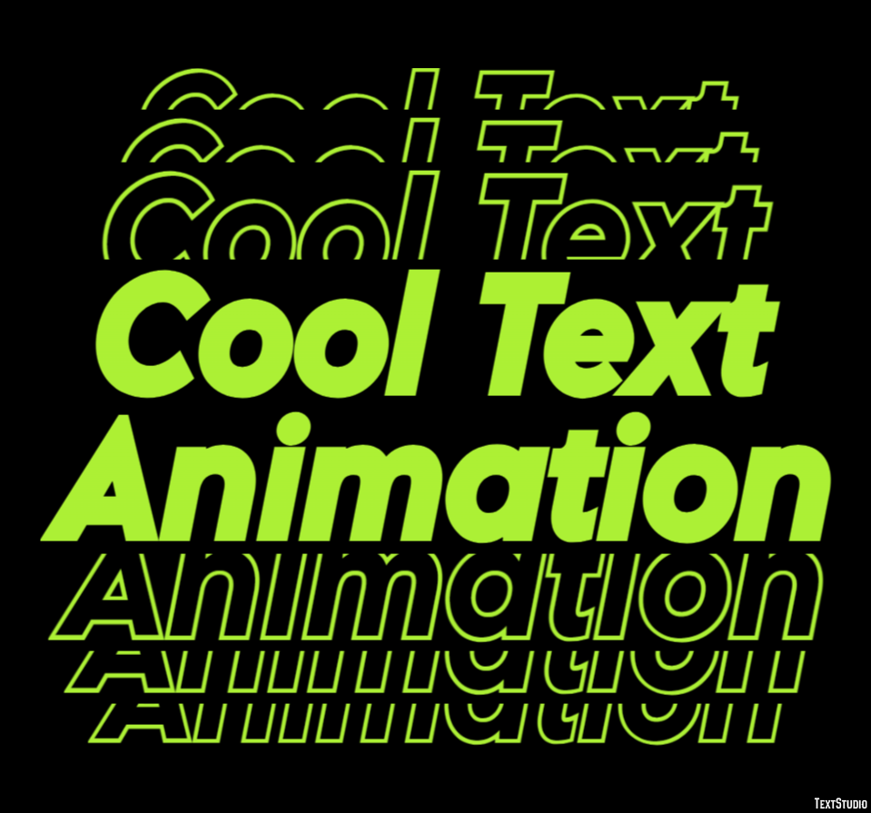 Cool Text Animation Efecto de Texto
