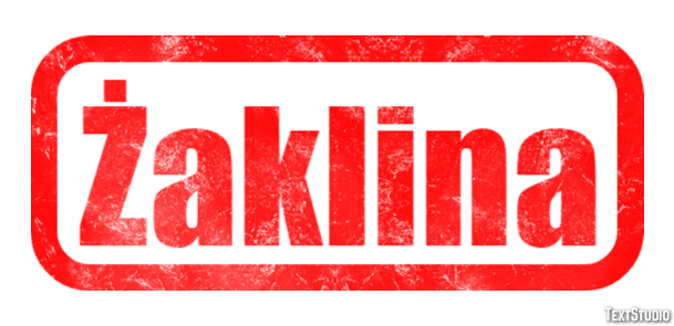 Żaklina Efekt tekstowy