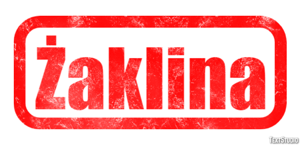 Żaklina Efekt tekstowy