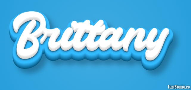 Brittany Text Effect